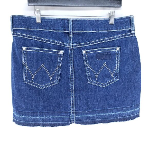 Wrangler Jean Skirt Juniors Girls Size 13 - Picture 2 of 8